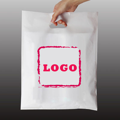 kwaliteit  OEM LDPE HDPE Poly Plastic Bag For Clothes Handle Shopping Bags fabriek