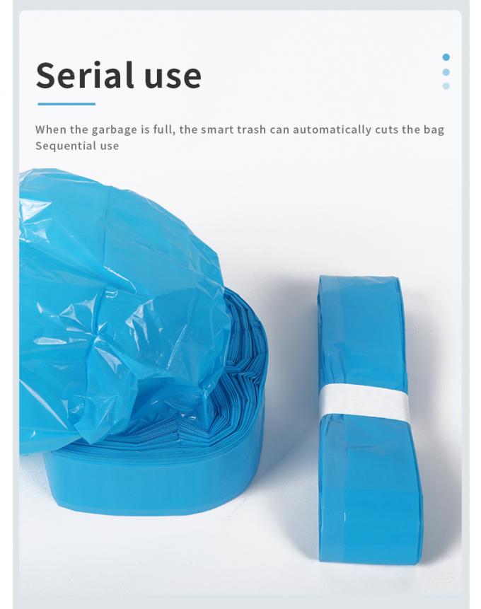 Automatische zakinstallatiesystemen voor het afdichten van slimme sensorzakken voor vuilnisbakken 7