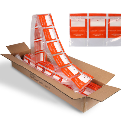 Autobag Mahcine 0.05MM Ldpe Sidepouch met Ritssluiting