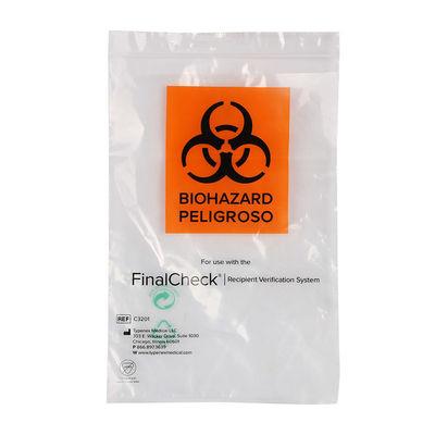 Duurzame BPA-vrije zip-lock zak voor medisch gebruik en langdurige prestaties