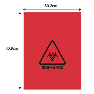 Rode Dikte het Ziekenhuis Biohazard van 39 het Vervoerzakken van het micronspecimen
