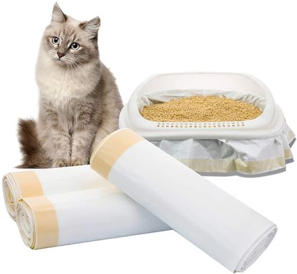 Jumbodrawstring Bemerkte LDPE Cat Litter Liner Bags