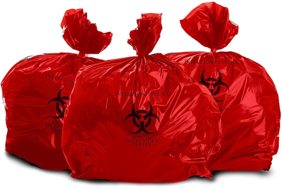 Het op zwaar werk berekende Broodje van de 10 Gallon Professionele Rang van 100 Biohazard-Zakken van de Afvalverwijdering