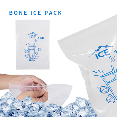 1KG LDPE Zakken 0.0350.05mm van het Ritssluitings Plastic Ijs voor Geschikte Levering