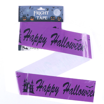 ISO9001 Halloween-Angstband 0.04mm Partijldpe Voorzichtigheidsbanner