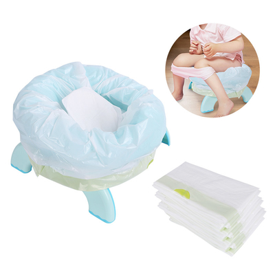 LDPE Plastic Onbenullige de Stoelvoeringen van Seat van het Opleidingstoilet met Super Absorberend Stootkussen